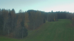 Dojezd hlavní sjezdovky