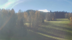 Dojezd hlavní sjezdovky