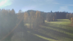 Dojezd hlavní sjezdovky