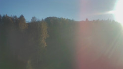 Dojezd hlavní sjezdovky