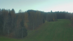 Dojezd hlavní sjezdovky