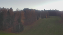 Dojezd hlavní sjezdovky