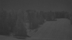 Dojezd hlavní sjezdovky