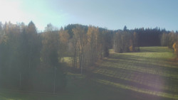 Dojezd hlavní sjezdovky