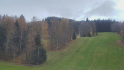 Dojezd hlavní sjezdovky