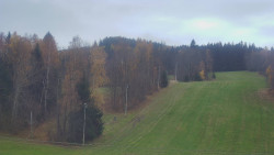 Dojezd hlavní sjezdovky