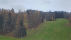 Dojezd hlavní sjezdovky