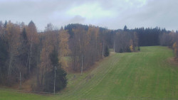 Dojezd hlavní sjezdovky