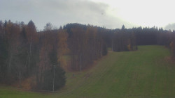 Dojezd hlavní sjezdovky