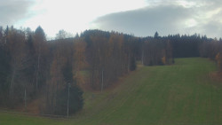 Dojezd hlavní sjezdovky