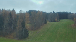 Dojezd hlavní sjezdovky