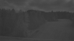 Dojezd hlavní sjezdovky