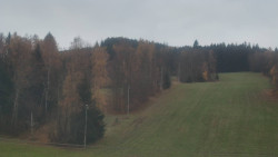 Dojezd hlavní sjezdovky