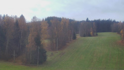 Dojezd hlavní sjezdovky