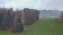 Dojezd hlavní sjezdovky