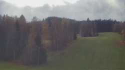 Dojezd hlavní sjezdovky