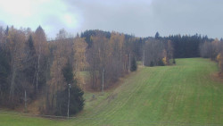 Dojezd hlavní sjezdovky