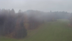 Dojezd hlavní sjezdovky