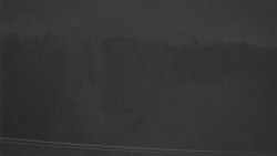 Dojezd hlavní sjezdovky