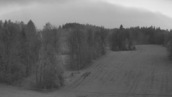 Dojezd hlavní sjezdovky