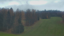 Dojezd hlavní sjezdovky