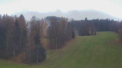 Dojezd hlavní sjezdovky