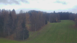 Dojezd hlavní sjezdovky