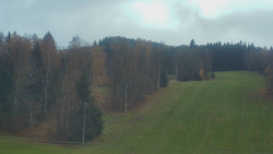 Dojezd hlavní sjezdovky