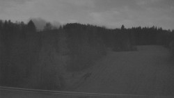 Dojezd hlavní sjezdovky