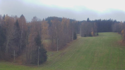 Dojezd hlavní sjezdovky