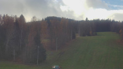 Dojezd hlavní sjezdovky