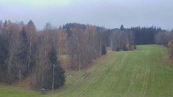 Dojezd hlavní sjezdovky