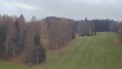 Dojezd hlavní sjezdovky