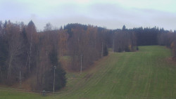 Dojezd hlavní sjezdovky