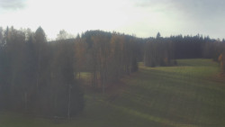 Dojezd hlavní sjezdovky