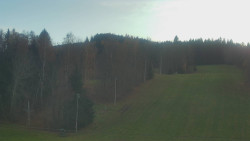 Dojezd hlavní sjezdovky