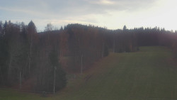 Dojezd hlavní sjezdovky