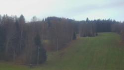 Dojezd hlavní sjezdovky