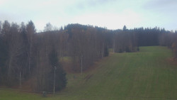 Dojezd hlavní sjezdovky