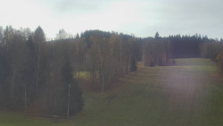 Dojezd hlavní sjezdovky