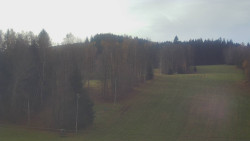 Dojezd hlavní sjezdovky