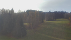 Dojezd hlavní sjezdovky