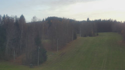 Dojezd hlavní sjezdovky