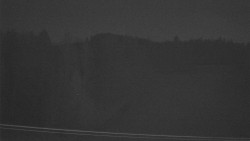 Dojezd hlavní sjezdovky