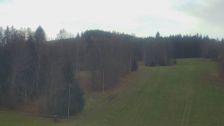 Dojezd hlavní sjezdovky