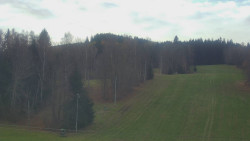 Dojezd hlavní sjezdovky