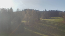 Dojezd hlavní sjezdovky