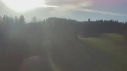 Dojezd hlavní sjezdovky