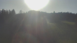 Dojezd hlavní sjezdovky