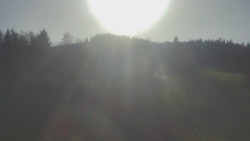 Dojezd hlavní sjezdovky